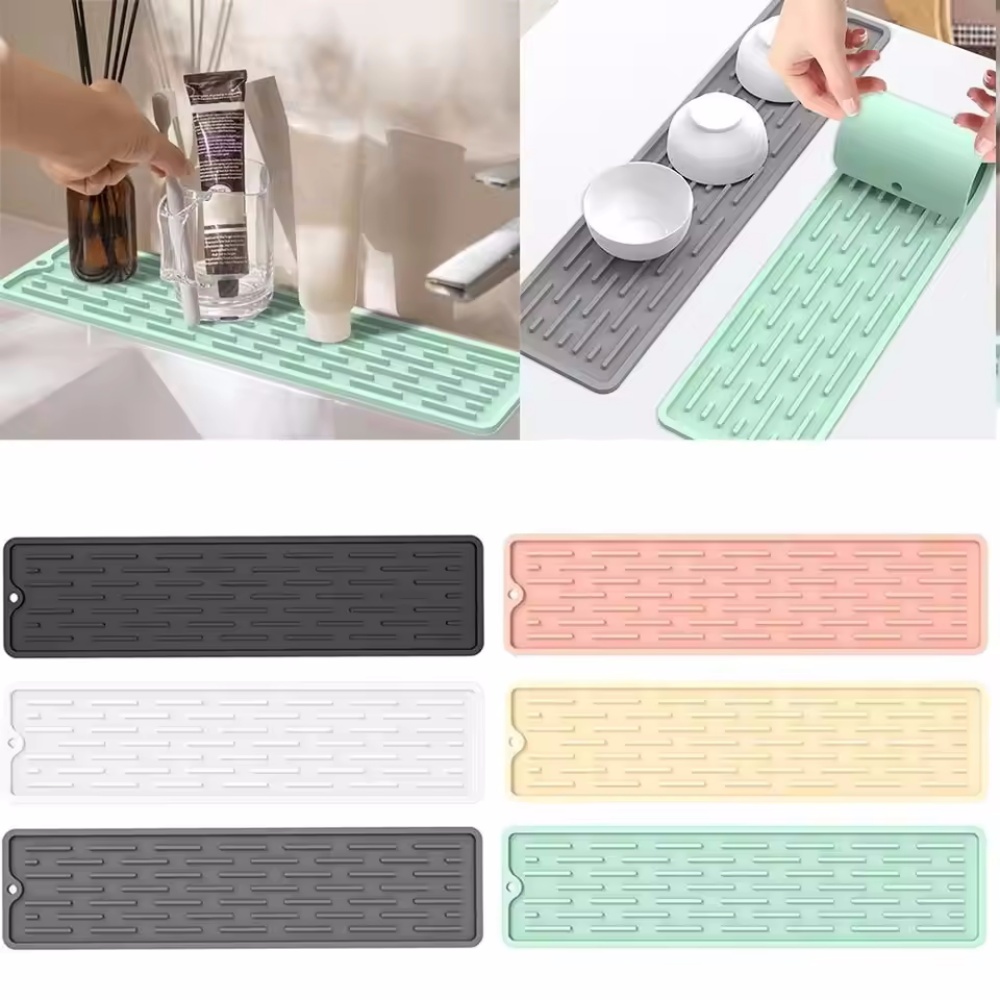 Kitchen Gadgets Modern - Kitchen Silicone Faucet Mat Drip Protection