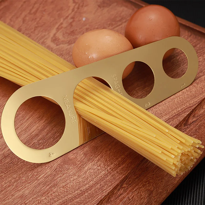 Pasta Measuring Tool - Stainless Steel Spaghetti Measurer Pasta Noodle