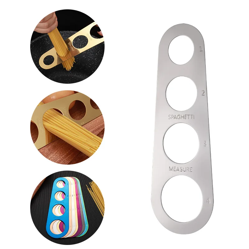Pasta Measuring Tool - Stainless Steel Noodles Measurer Pasta Tool