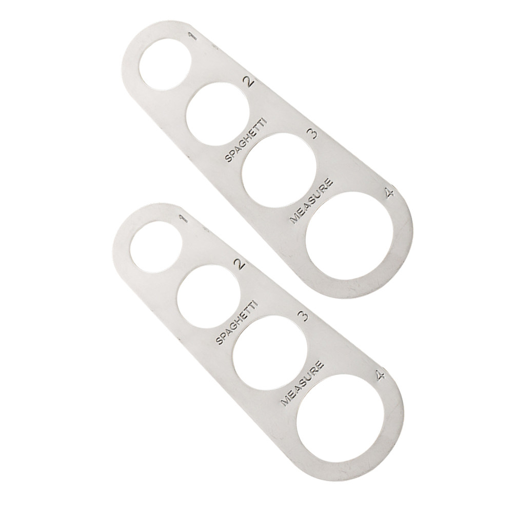Pasta Measuring Tool - 2Pcs Stainless Pasta Measuring Tool Spaghetti