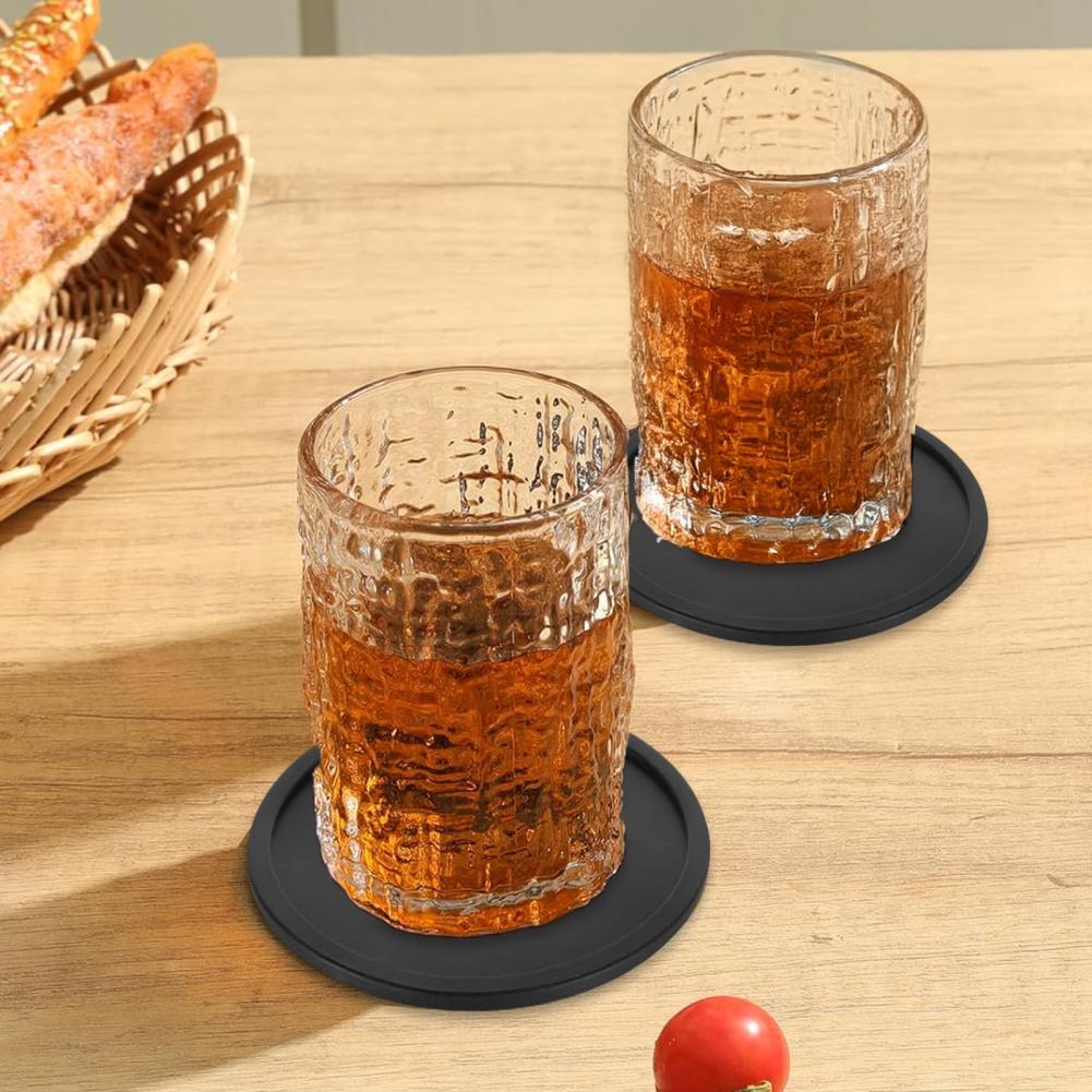 Kitchen Gadgets Modern - Silicone Coasters Set with Holder Minimalist