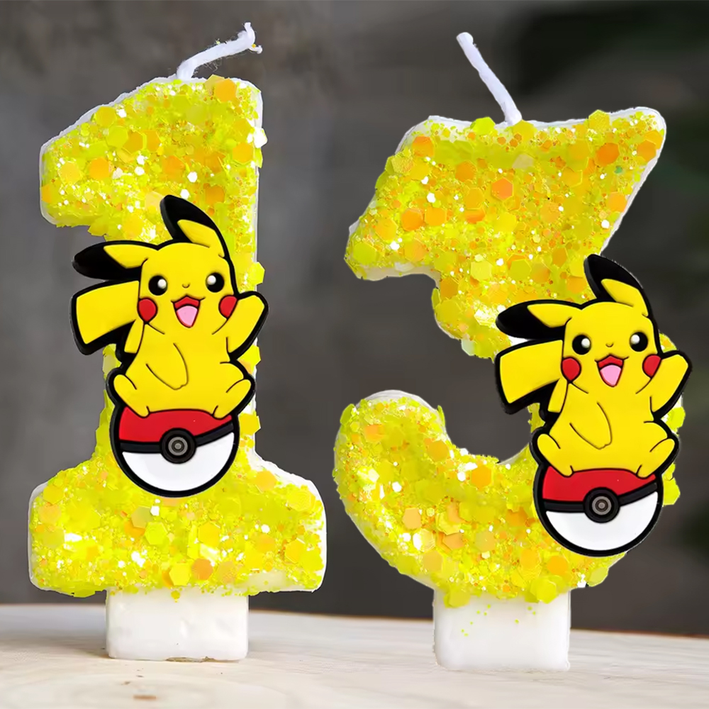 Kitchen Gadgets Videos - Pokemon Birthday Candle Number 0-15 Pikachu