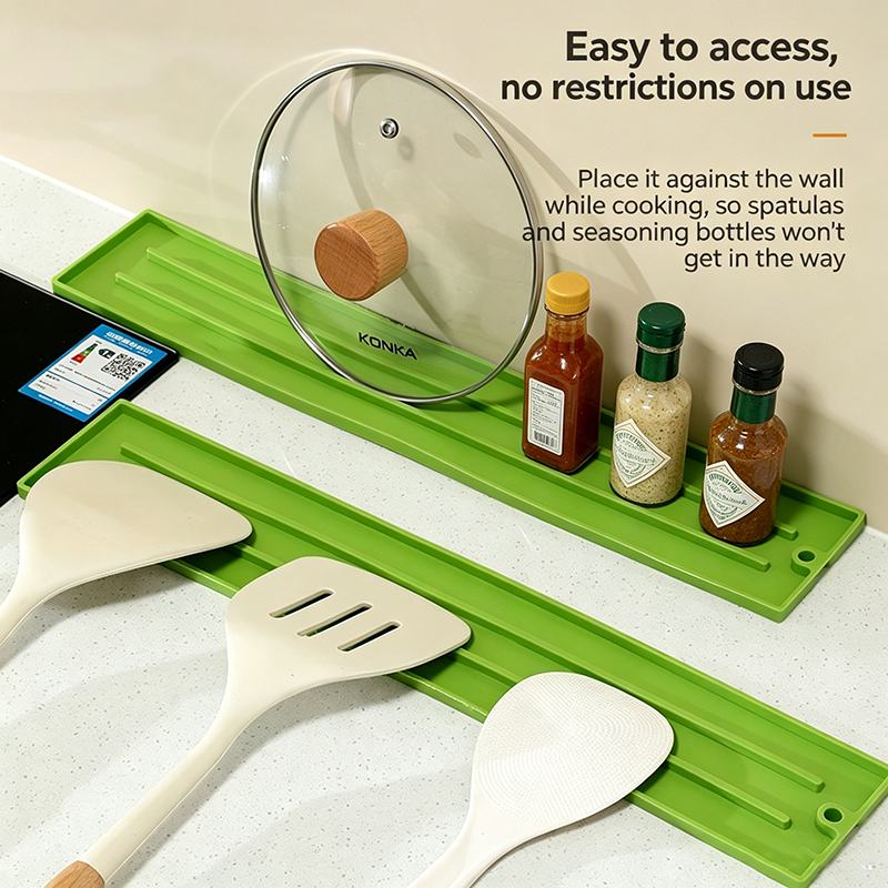 Kitchen Gadgets Under 100 - Narrow Gap Pot Lid Storage Mat