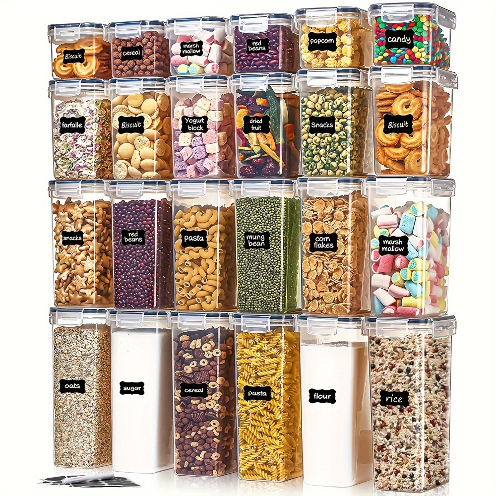 24Pcs Food Storage Containers  - Kitchen Gadgets Oxo recension och pris
