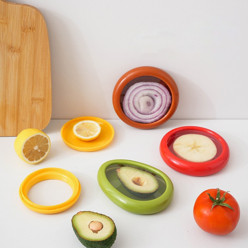4Pcs Kitchen Storage Box Fruit - Kitchen Gadgets Modern recension och pris