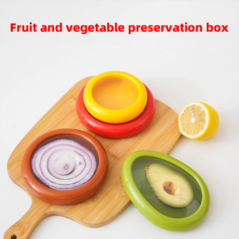4Pcs Kitchen Storage Box Fruit - Kitchen Gadgets Modern recension och pris