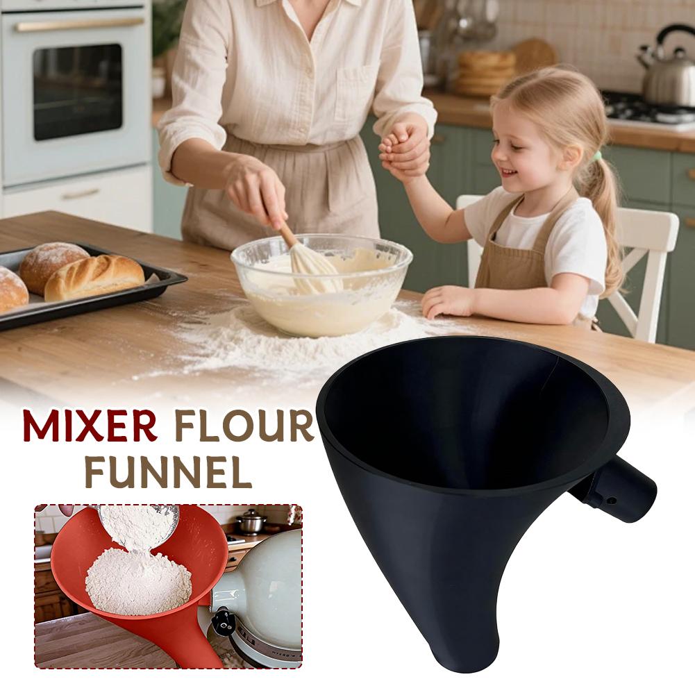 Spill Proof Flour Funnel for 5 - Kitchen Gadgets Blender recension och pris