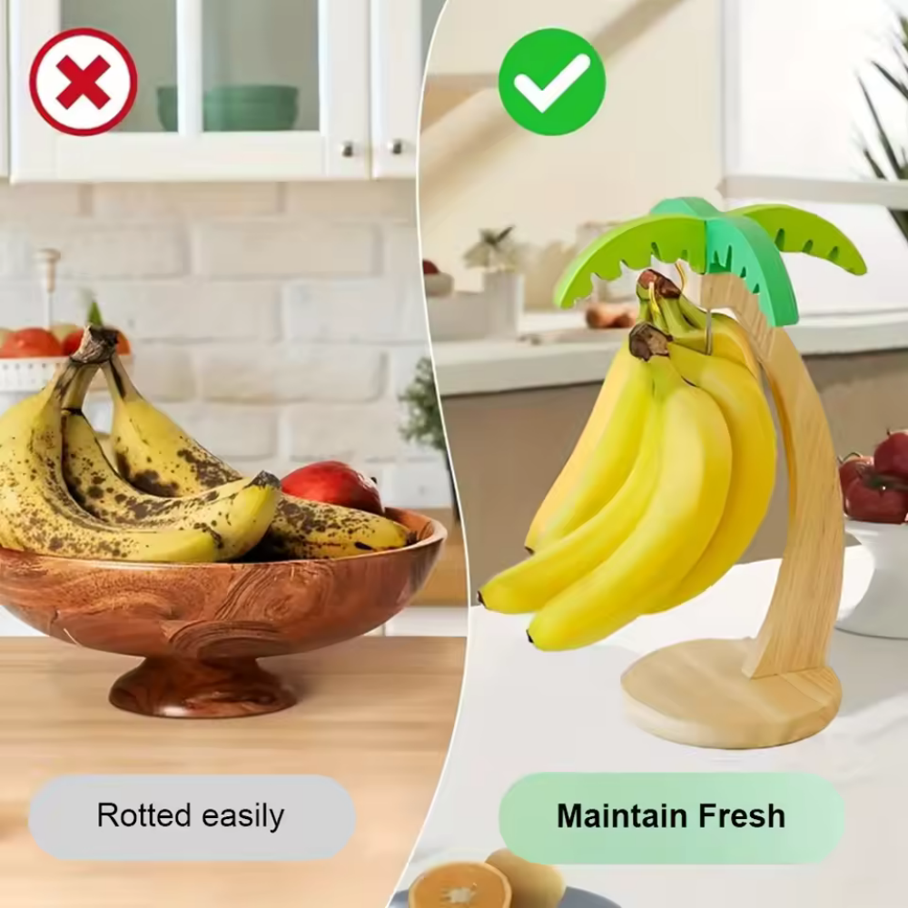 Modern Minimalist Wooden Banan - Kitchen Gadgets Modern recension och pris