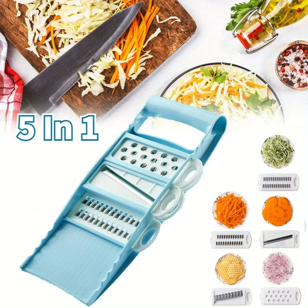 5-in-1 Manual Vegetable Choppe - Kitchen Helper Gadgets recension och pris