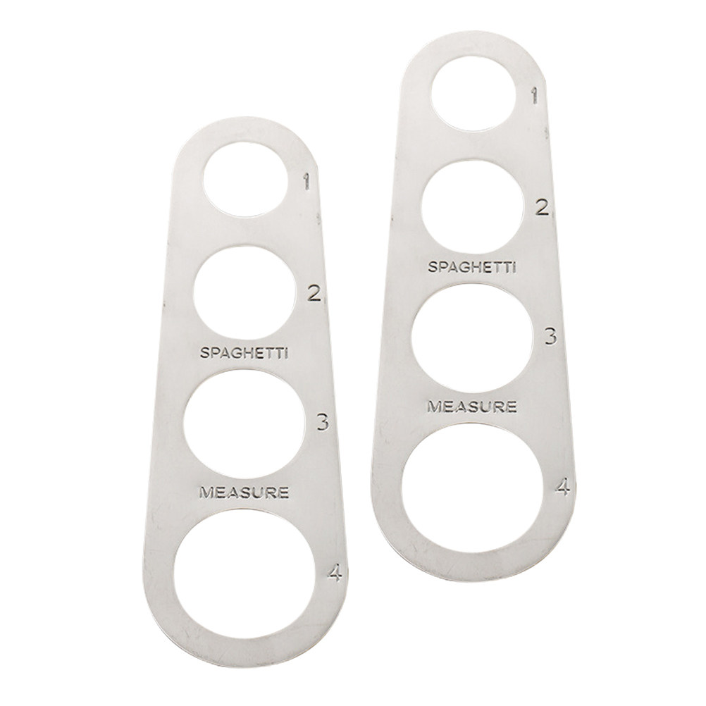 2Pcs Stainless Pasta Measuring - Pasta Measuring Tool recension och pris