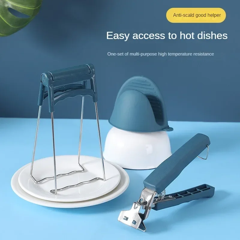 Anti-Scalding Bowl Clip Hot Di - Kitchen Helper Gadgets recension och pris