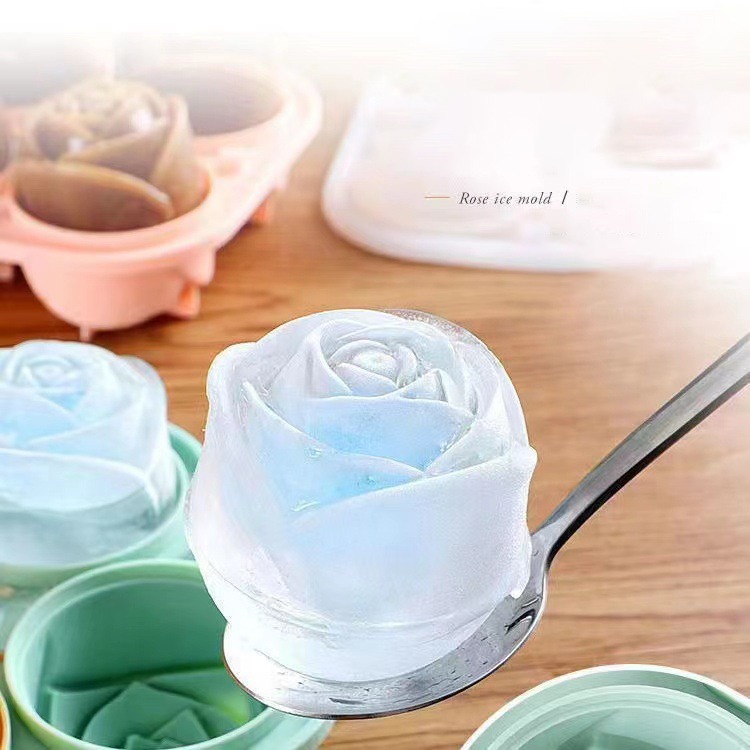 3D Rose Ice Molds 4 Holes Ice  - Kitchen Gadgets Oxo recension och pris