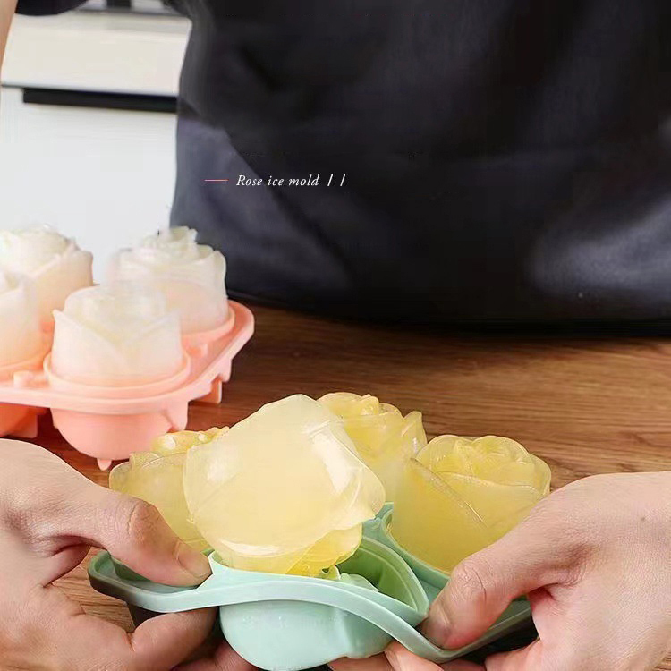 3D Rose Ice Molds 4 Holes Ice  - Kitchen Gadgets Oxo recension och pris