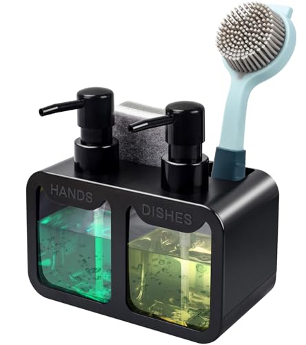 Kitchen Hand Soap and Dish Soa - Kitchen Gadgets Dispenser Brush Holder recension och pris