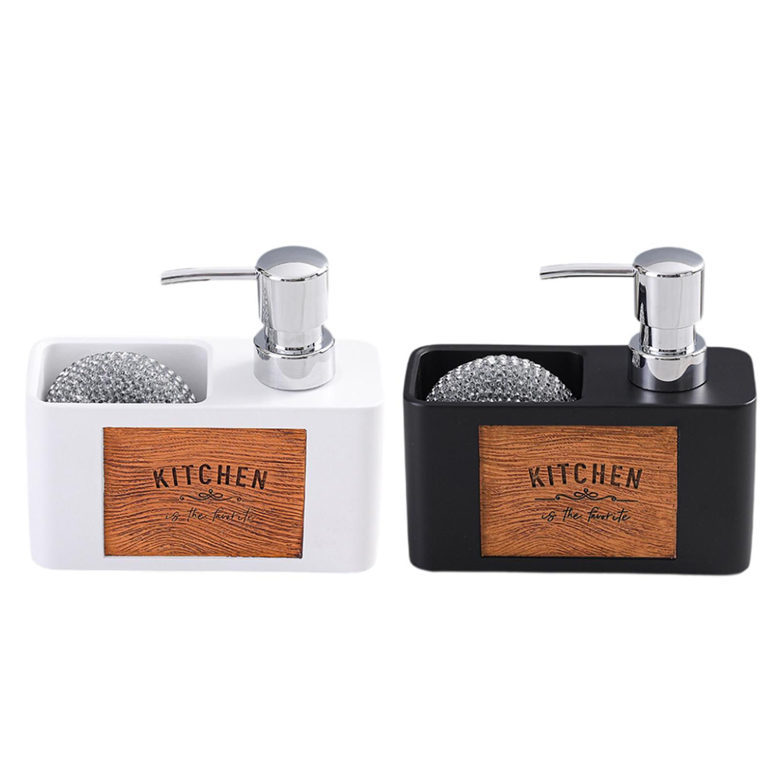 Kitchen Soap Dispenser with Sp - Kitchen Gadgets Dispenser Brush Holder recension och pris