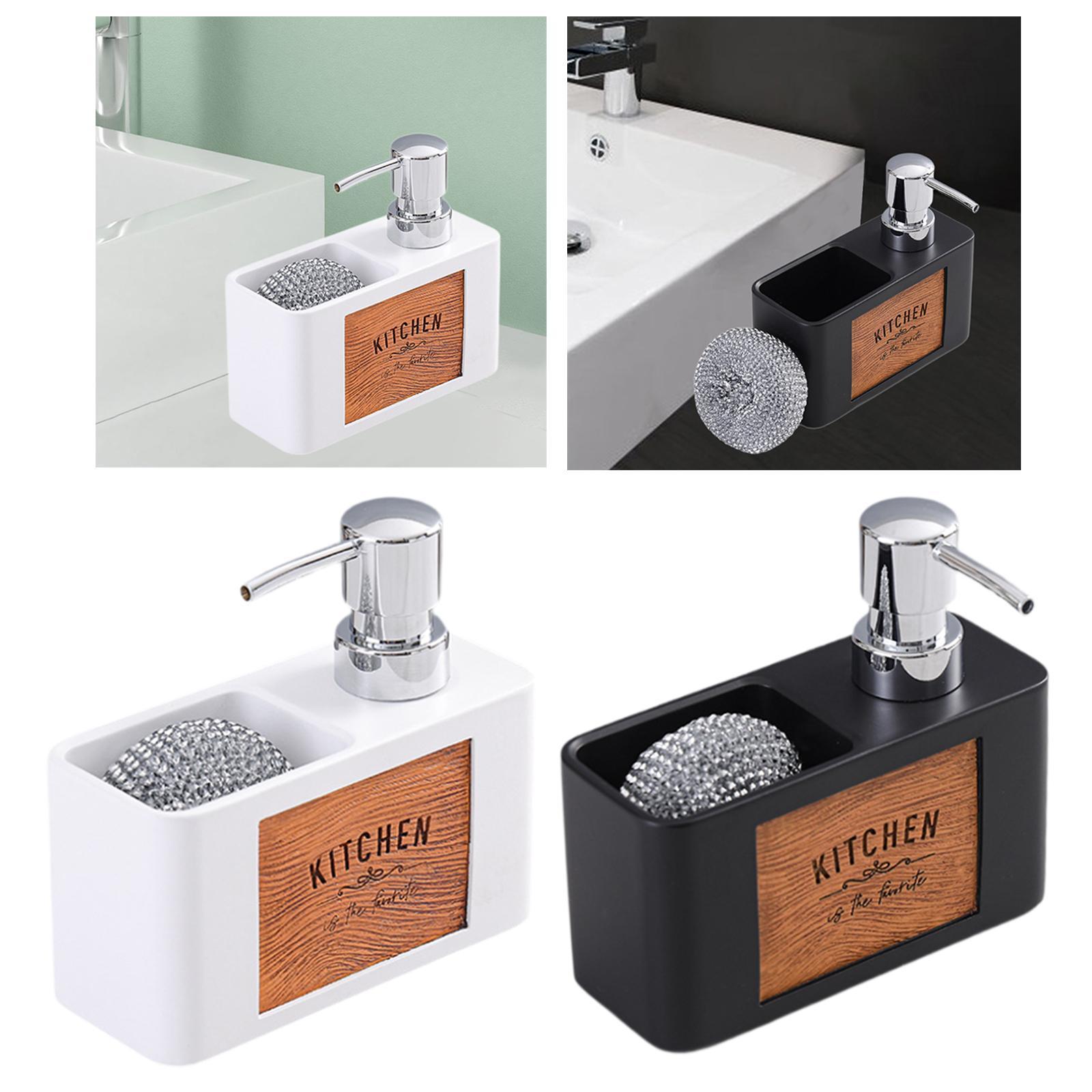 Kitchen Soap Dispenser with Sp - Kitchen Gadgets Dispenser Brush Holder recension och pris