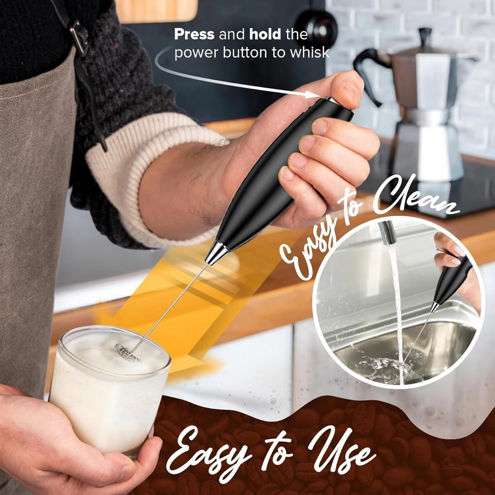 Electric egg beater battery AA - Kitchen Gadgets Blender recension och pris