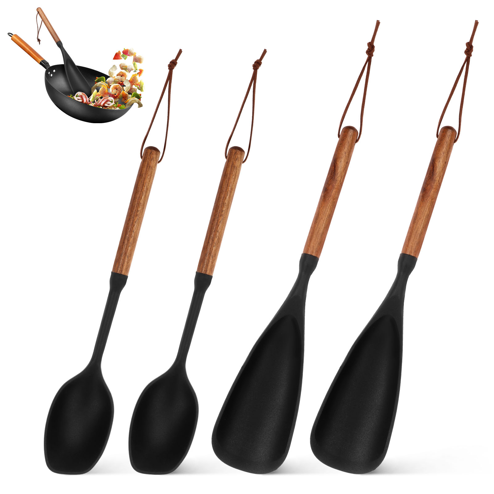 Silicone Cooking Spatula Spoon - Kitchen Gadgets Under 100 recension och pris