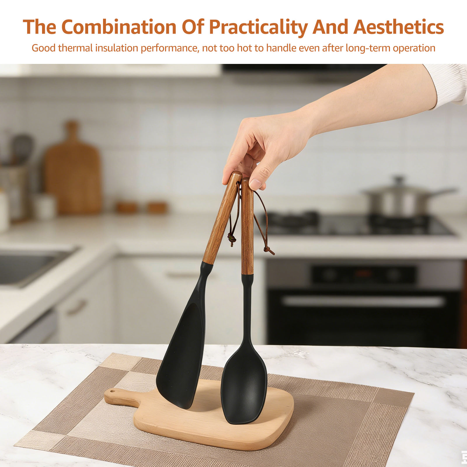 Silicone Cooking Spatula Spoon - Kitchen Gadgets Under 100 recension och pris