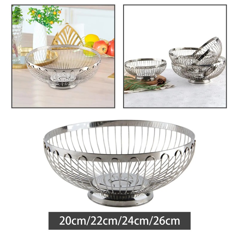 Stainless Steel Fruit Basket C - Kitchen Gadgets Modern recension och pris