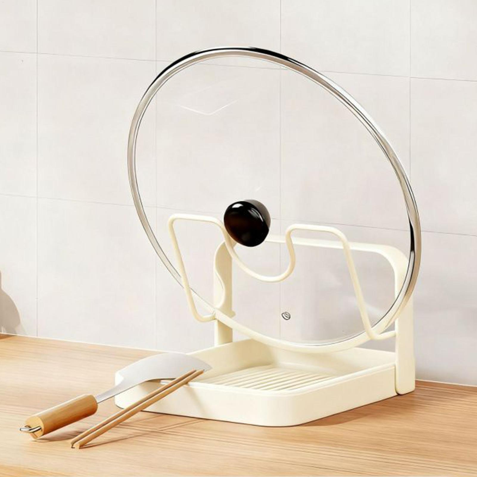 Pot Lid Organizer Anti-Slip Ki - Kitchen Gadgets Under 100 recension och pris