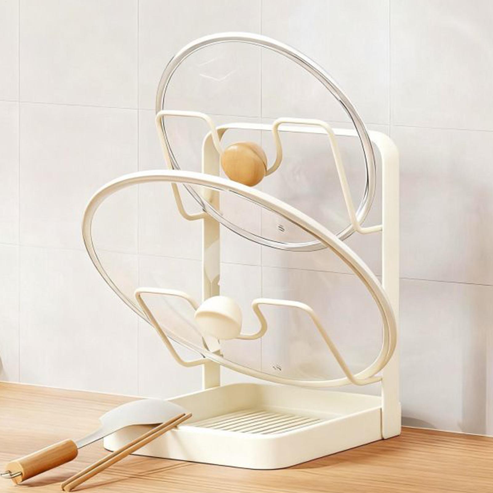 Pot Lid Organizer Anti-Slip Ki - Kitchen Gadgets Under 100 recension och pris
