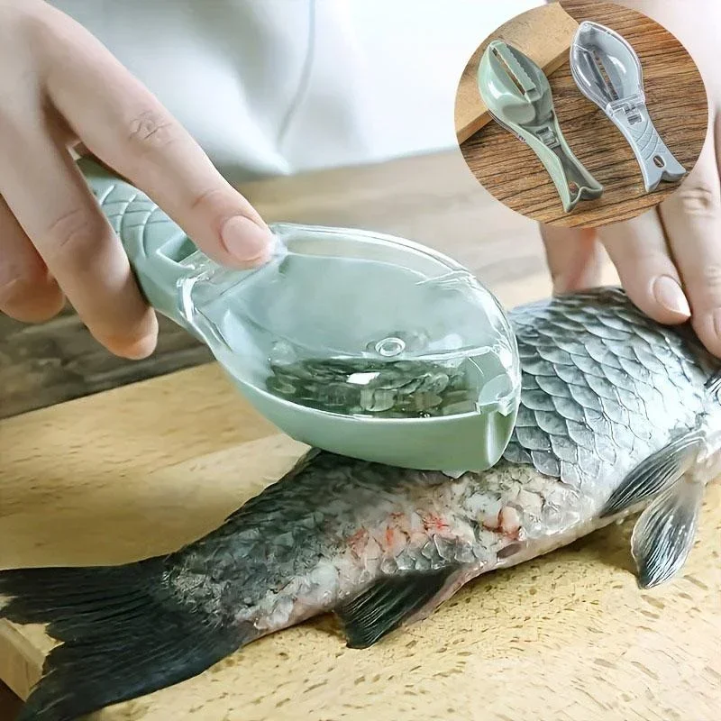 1PC Fish Scale Scraper Fast Re - Kitchen Gadgets Helpful recension och pris