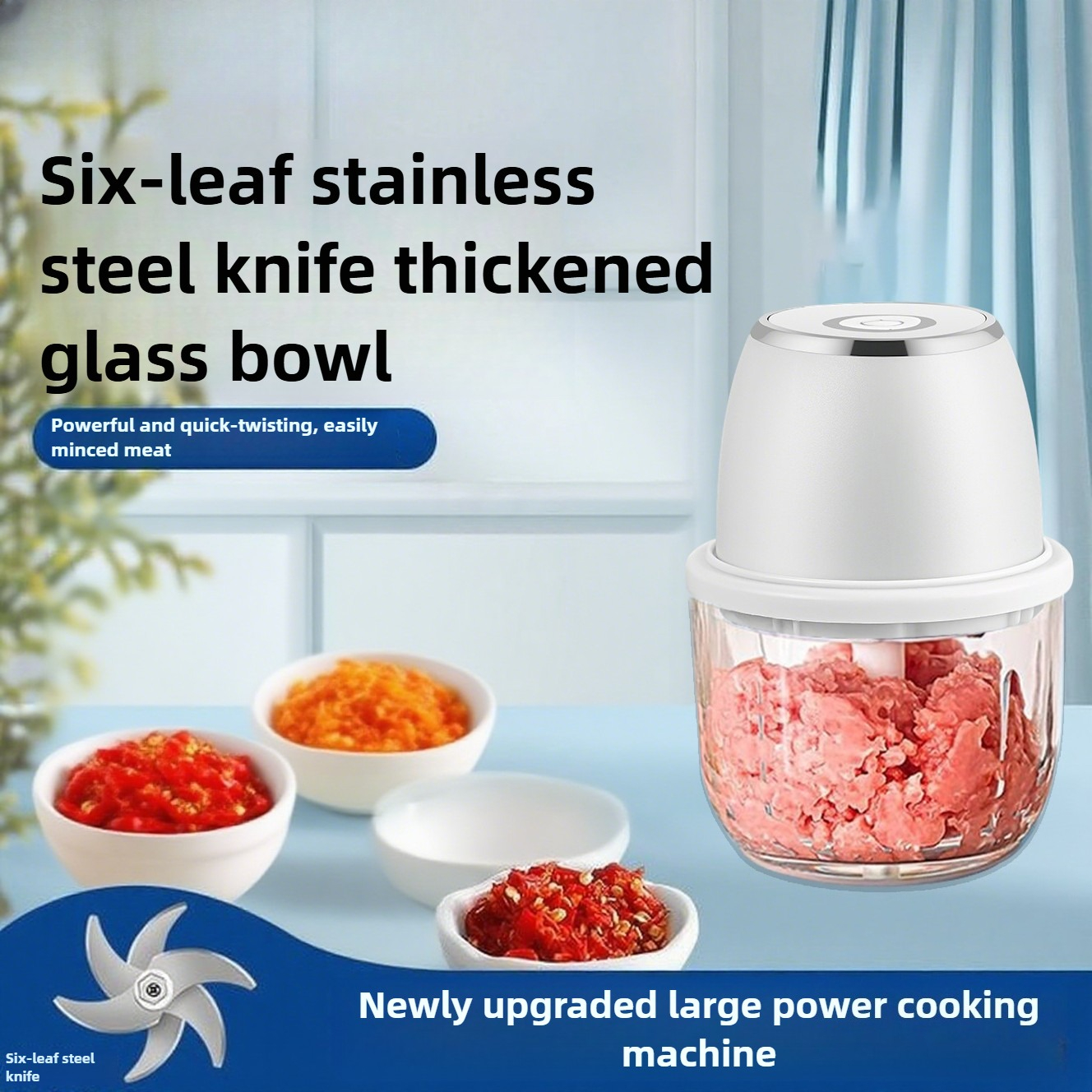 350ML Electric Meat Grinders F - Kitchen Gadgets Blender recension och pris