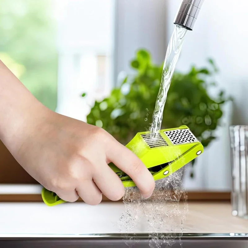 2 in 1 Garlic Ricer and Slicer - Kitchen Gadgets Useful recension och pris
